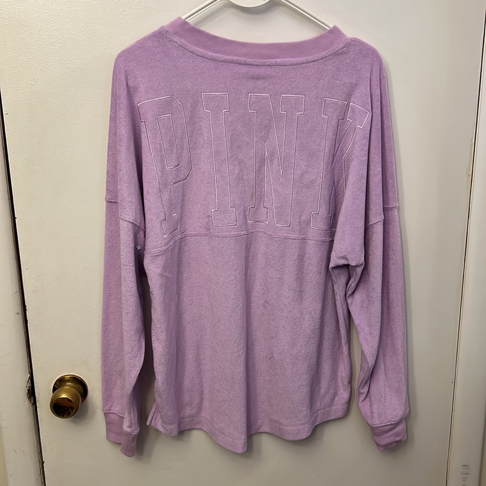 Pink Women’s Shirt Lavender Size XS NWT - Picture 1 of 5
